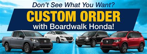 boardwalk honda vehicles